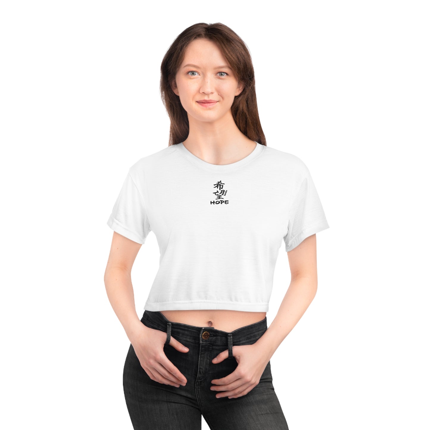 Women's Chinese Hope Crop Tee