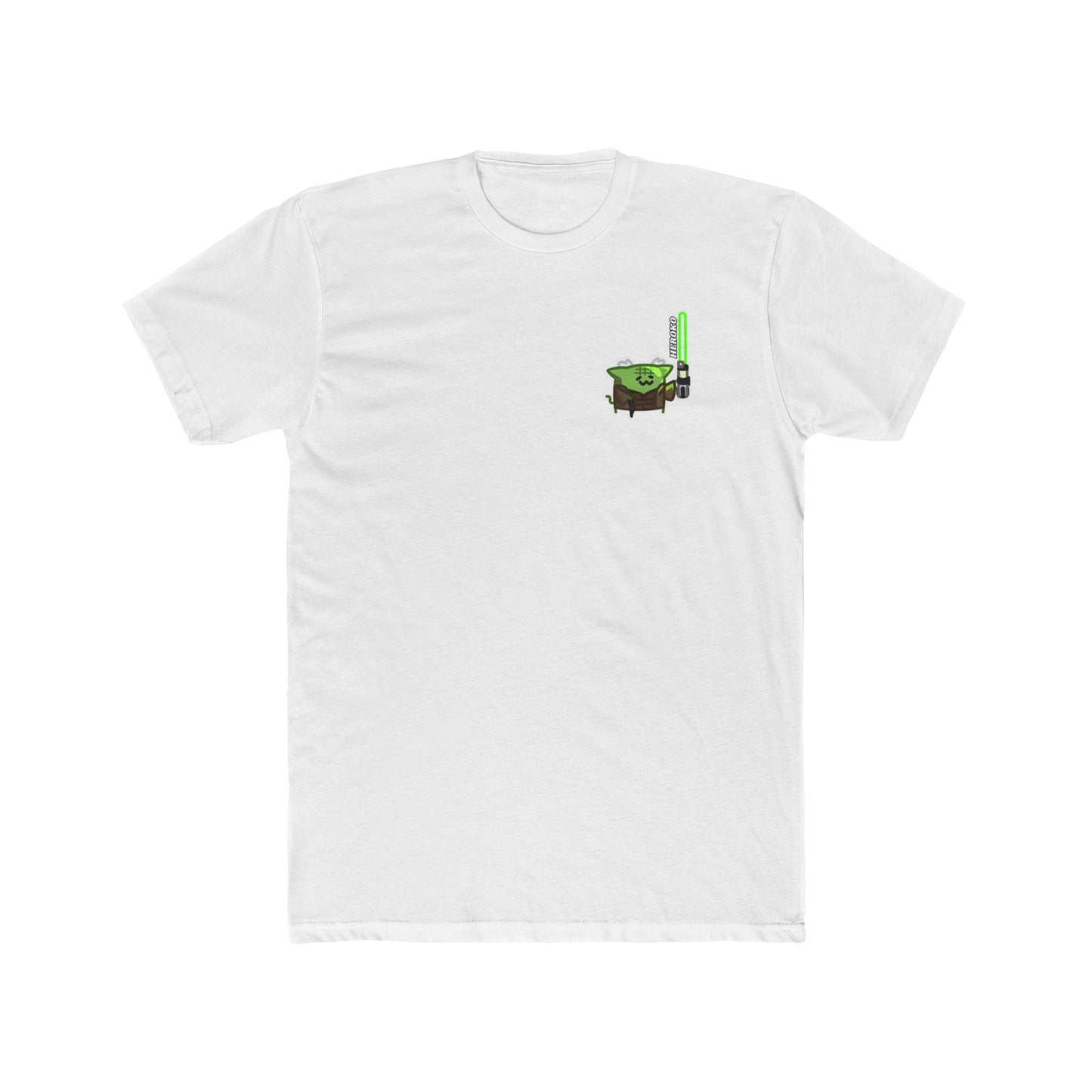 Jedi Master Cat Unisex Cotton Tee