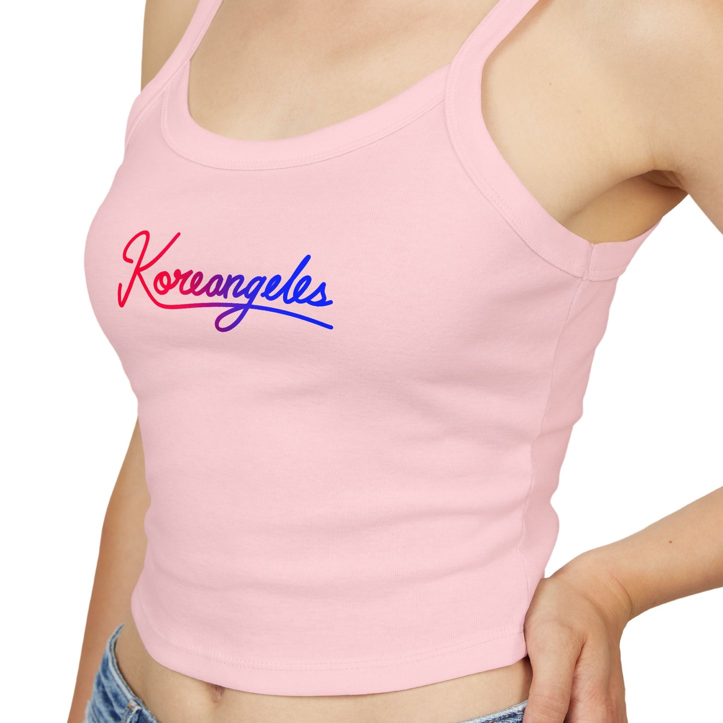 Adult Tank Top for K‑Pop x K‑Drama Fans -- Seoul × LA