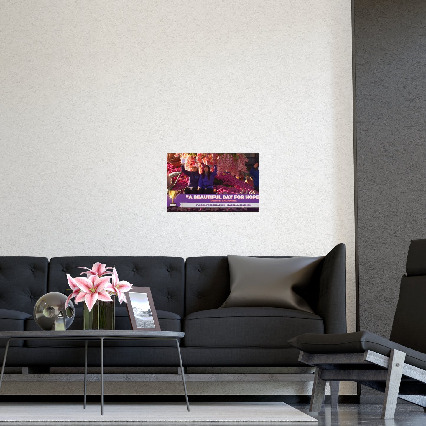 Keira was riding on City of Hope’s Rose Parade float as a cancer survivor!