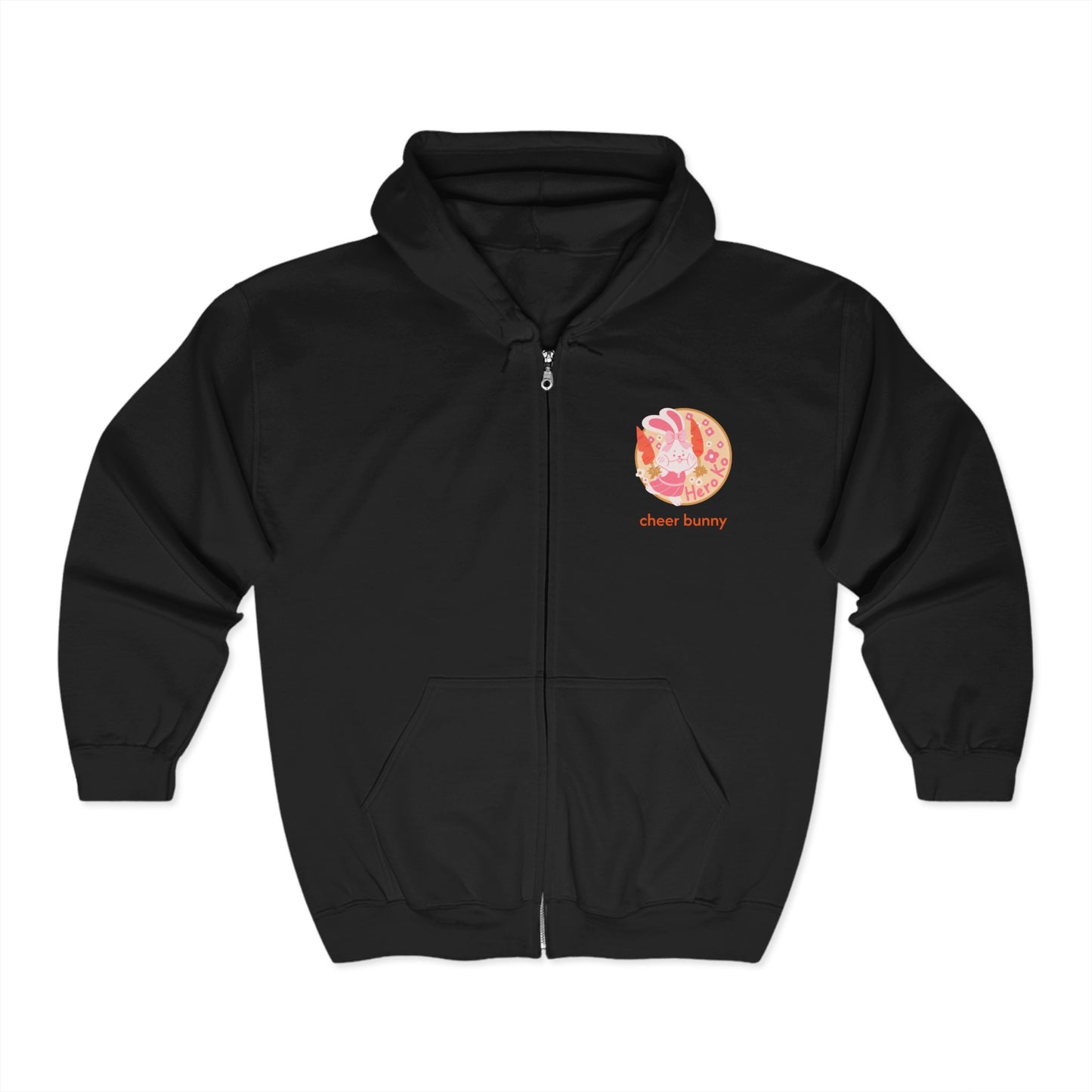 Cheer Bunny Full Zip Hoodie