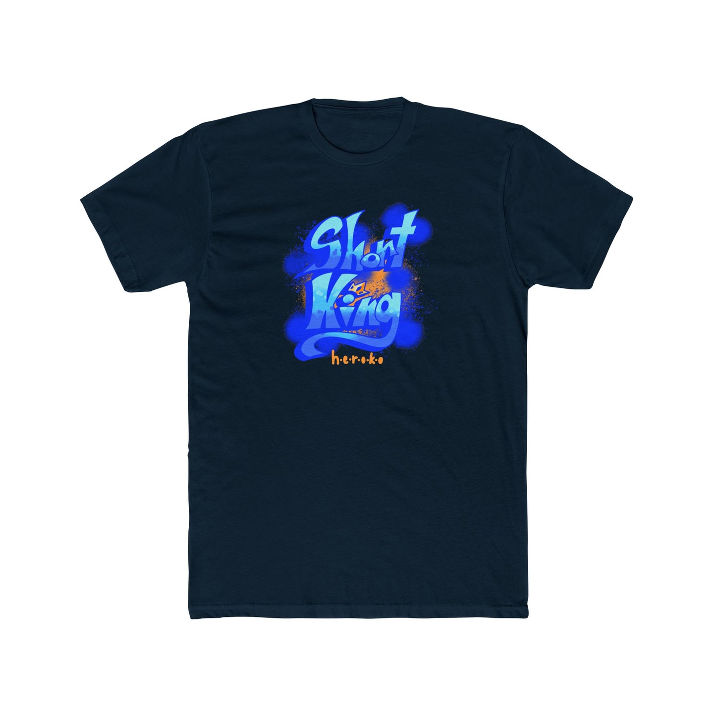 Adults Unisex Cotton Tee - SHORT KING Design