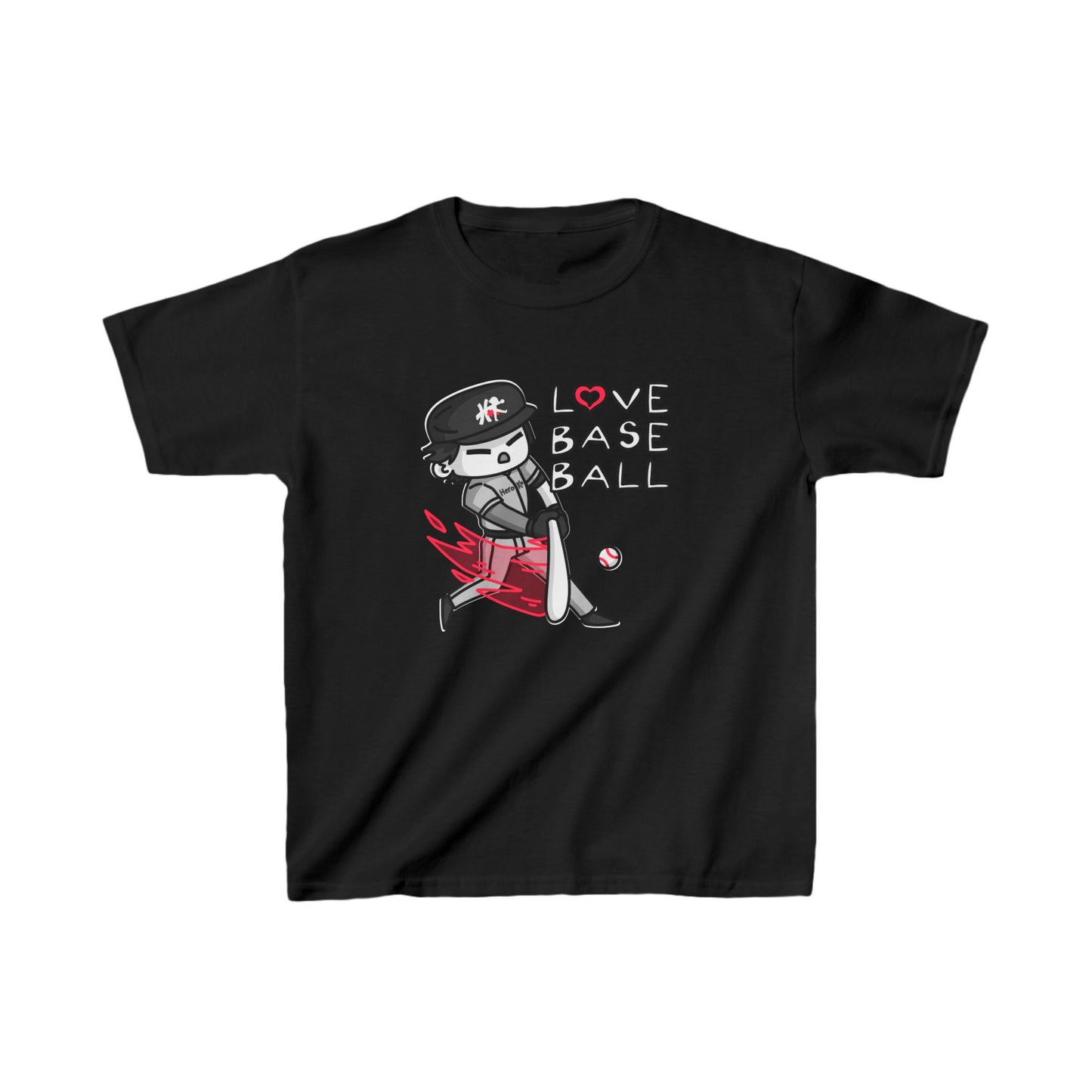 Kids BOYS LOVE BASEBALL Cotton™ Tee