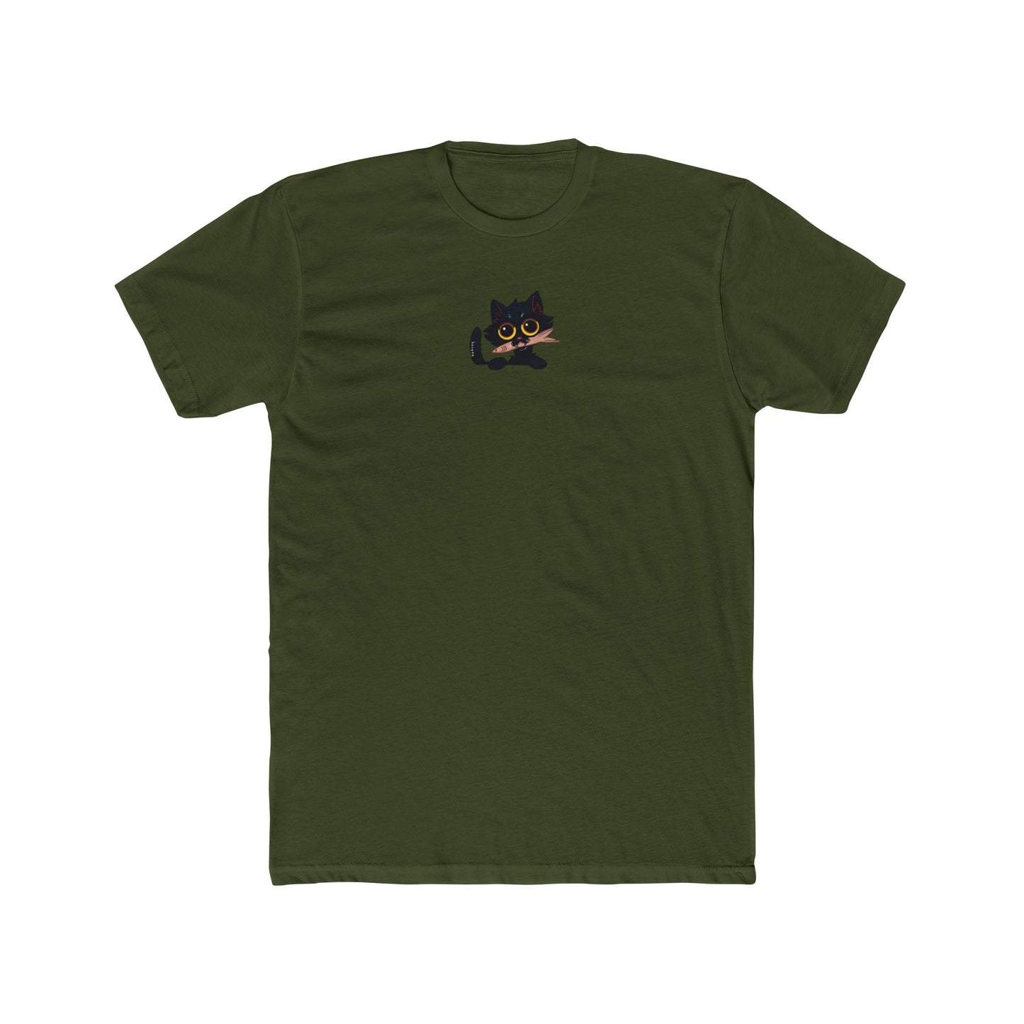 Adults BLACK CAT Cotton Tee