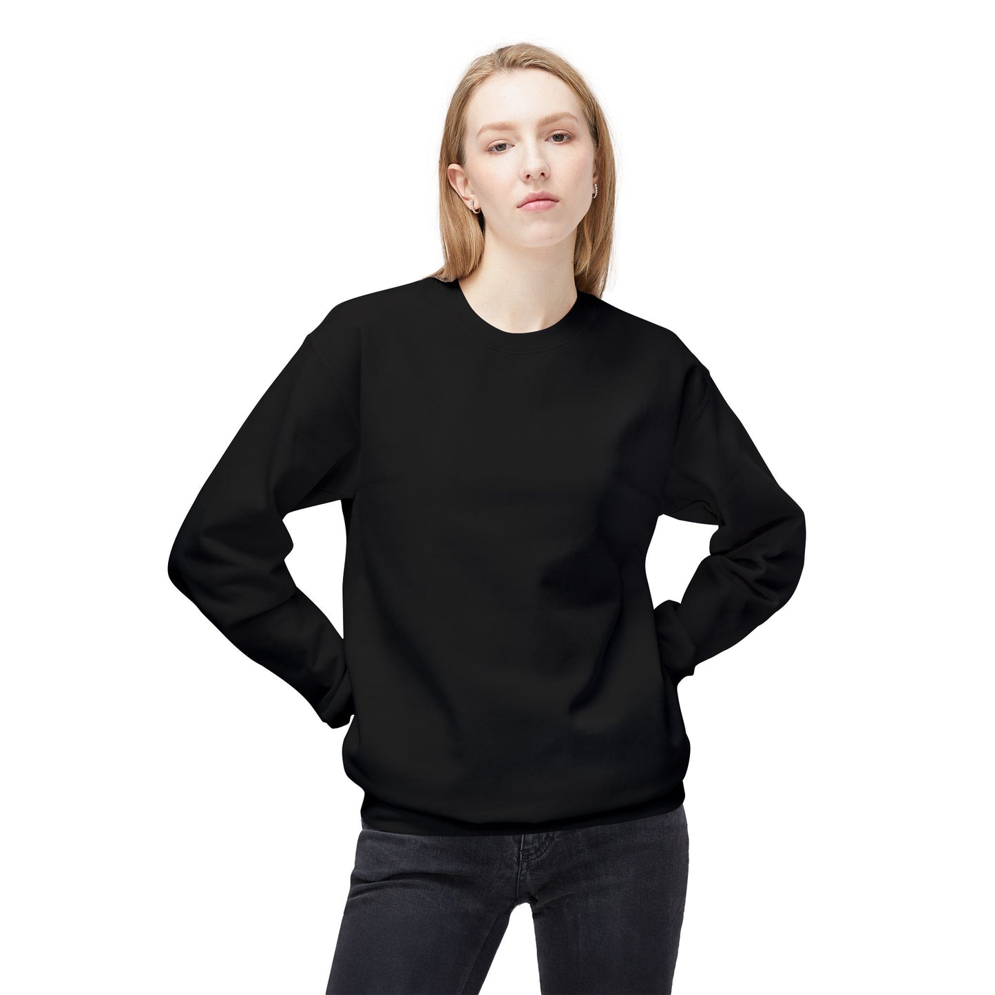 Halloween Unisex Crewneck Sweatshirt, Chinese Ancient Zombies Design on Back