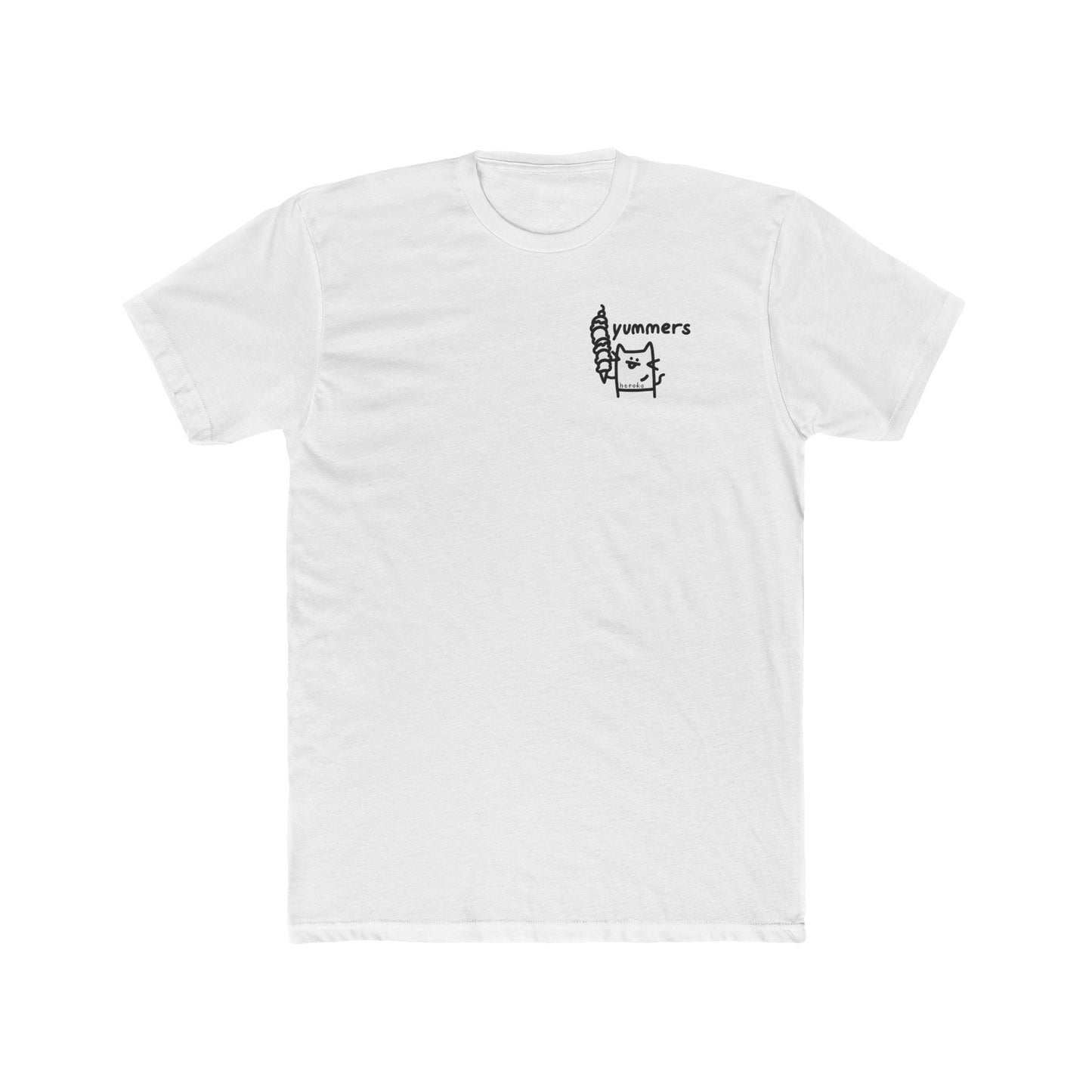 Adults STACKING ICE CREAM CAT Cotton Tee