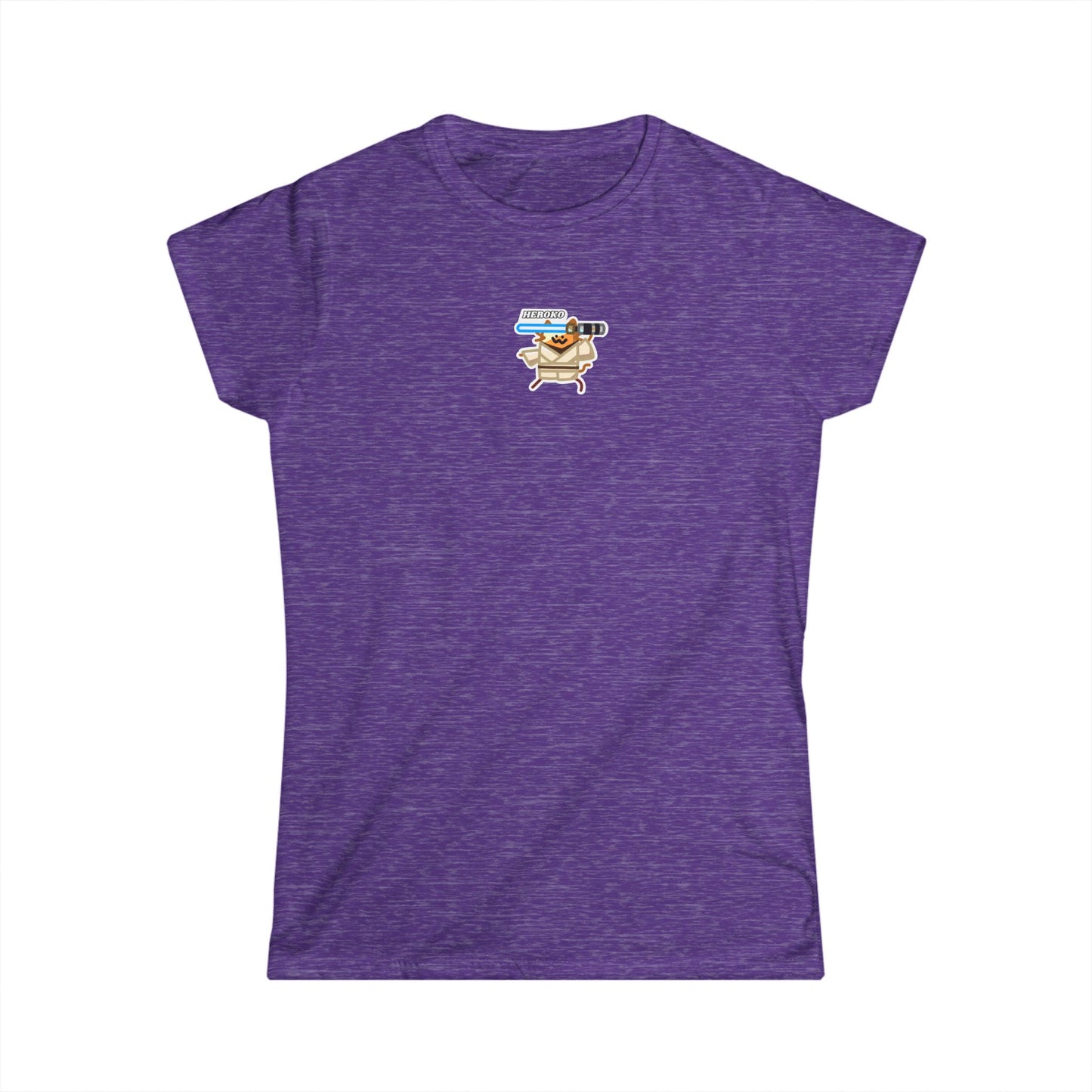 Slim Fit Tee - Jedi Cat Design