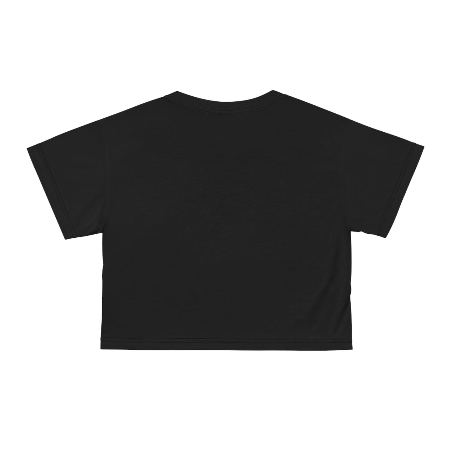 Women's SPIDER WEB BLACK Crop Tee