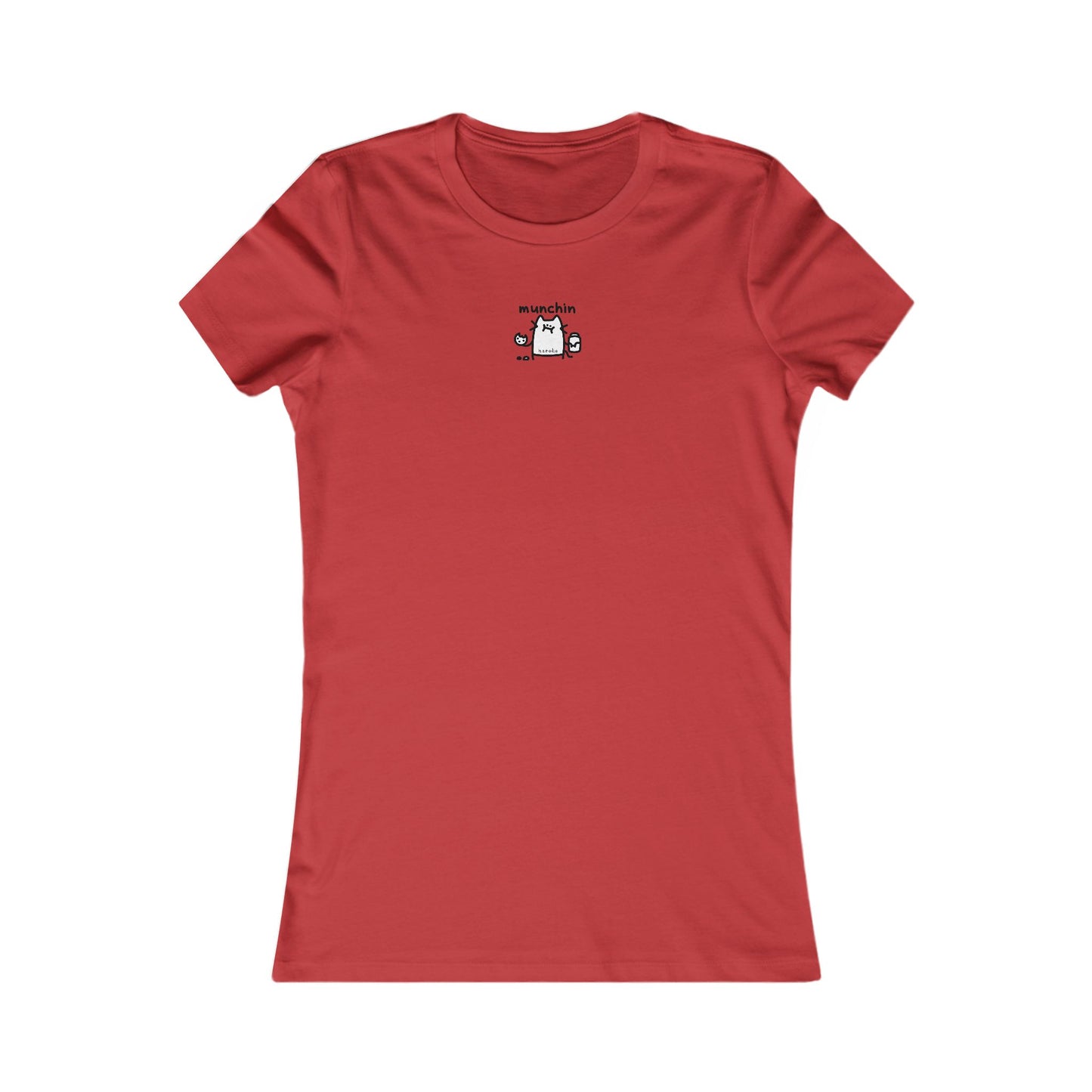 Women's CATS MUNCHIN Slim Fit Favorite Tee