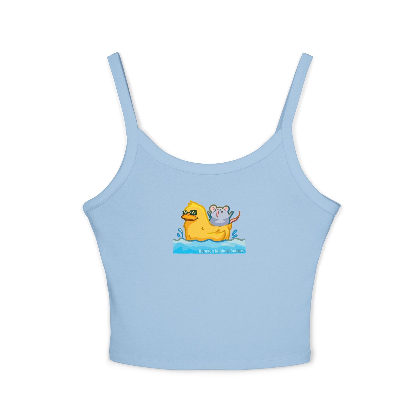 Summer Swimming Buddies Tank Top - Women's Spaghetti Strap