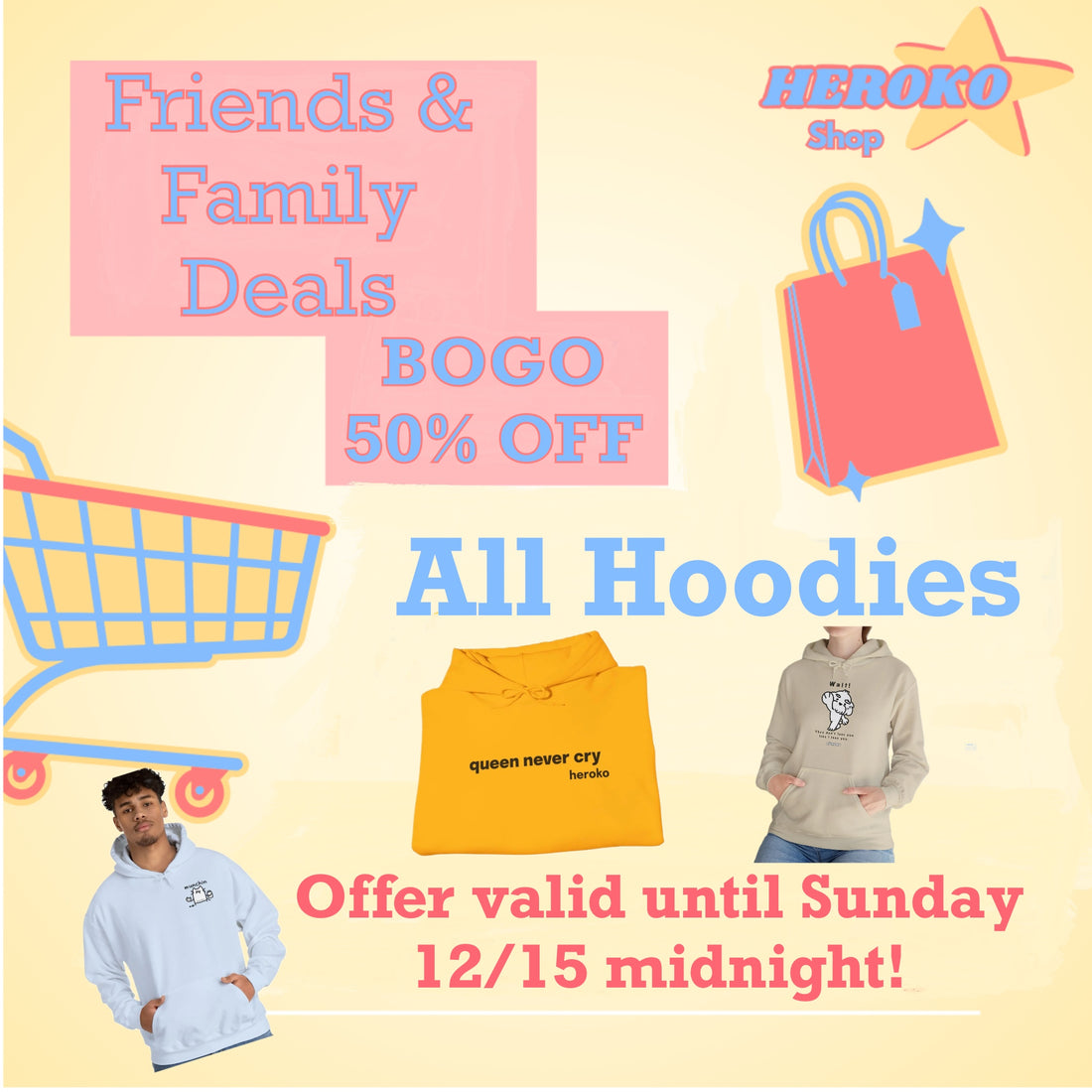 FREE T-SHIRT Giveaway! FRIENDS & FAMILY DEALS!!