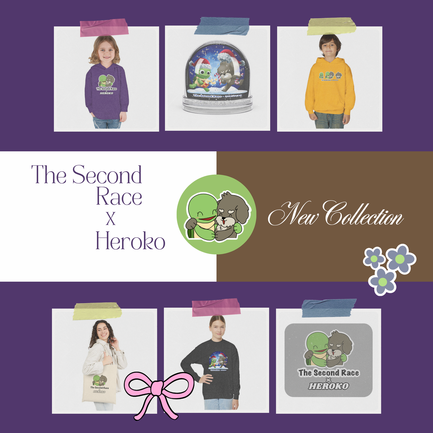 The Second Race x Heroko, BOGO 40% off and FREE shipping at checkout with +$29 orders