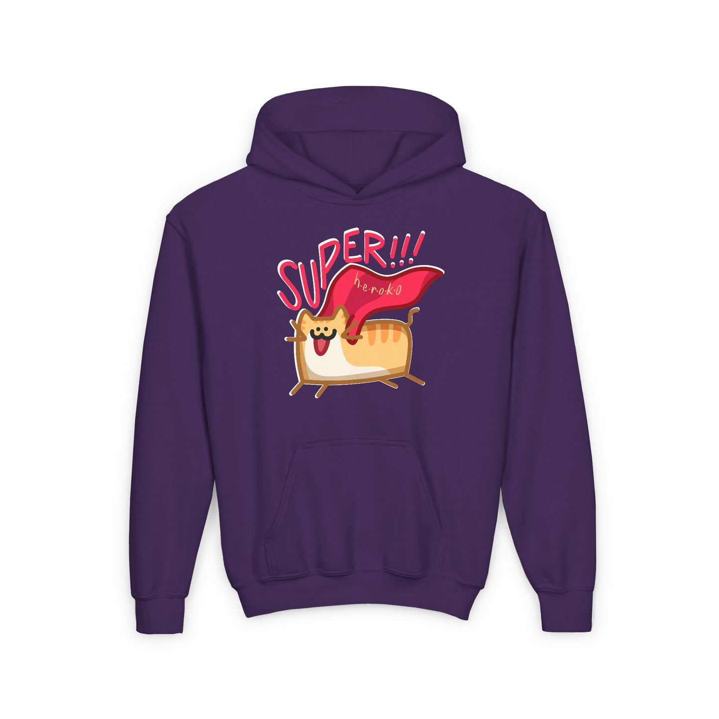 Youth SUPER CAT Hooded Sweatshirts