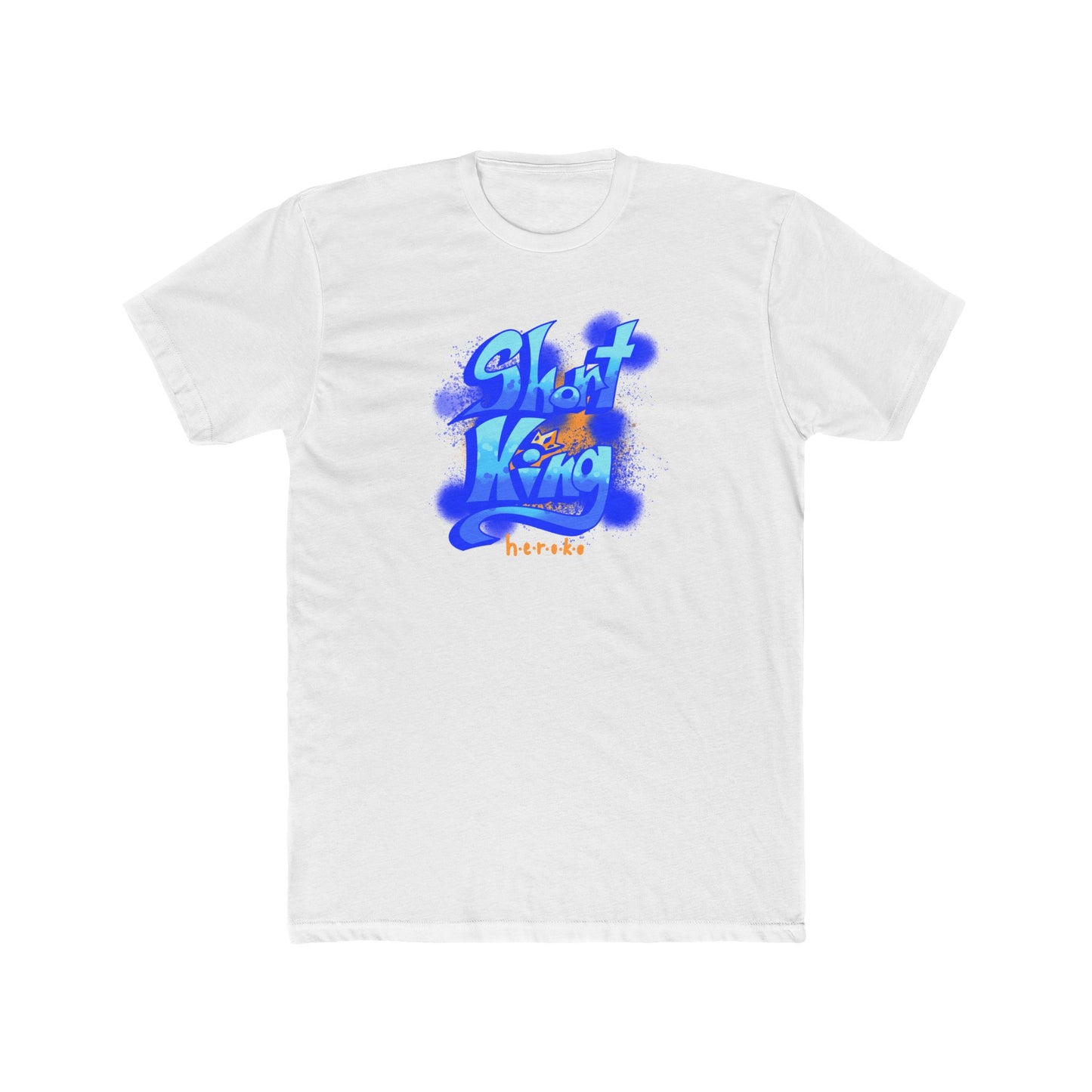 Adults Unisex Cotton Tee - SHORT KING Design