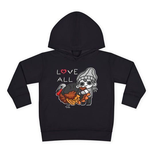 Toddler's LOVE THANKSGIVING TURKEY Hoodie