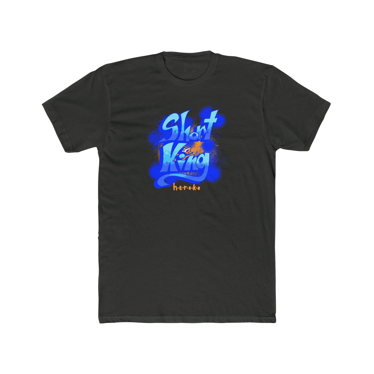 Adults Unisex Cotton Tee - SHORT KING Design