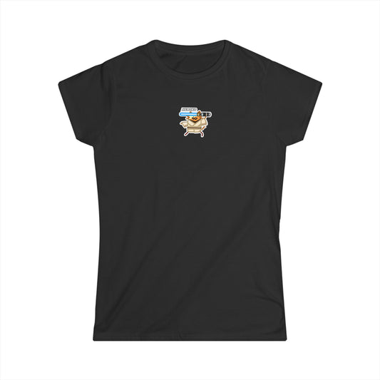 Slim Fit Tee - Jedi Cat Design
