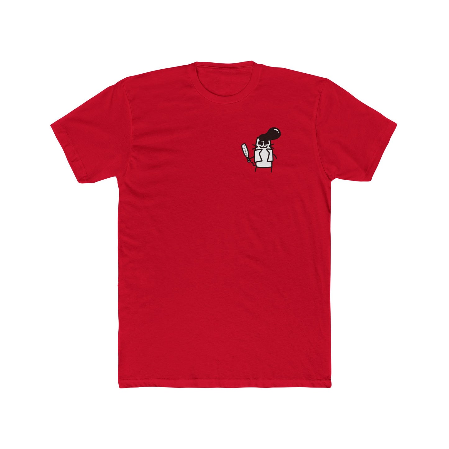 Adults DELINQUENT CAT Cotton Tee