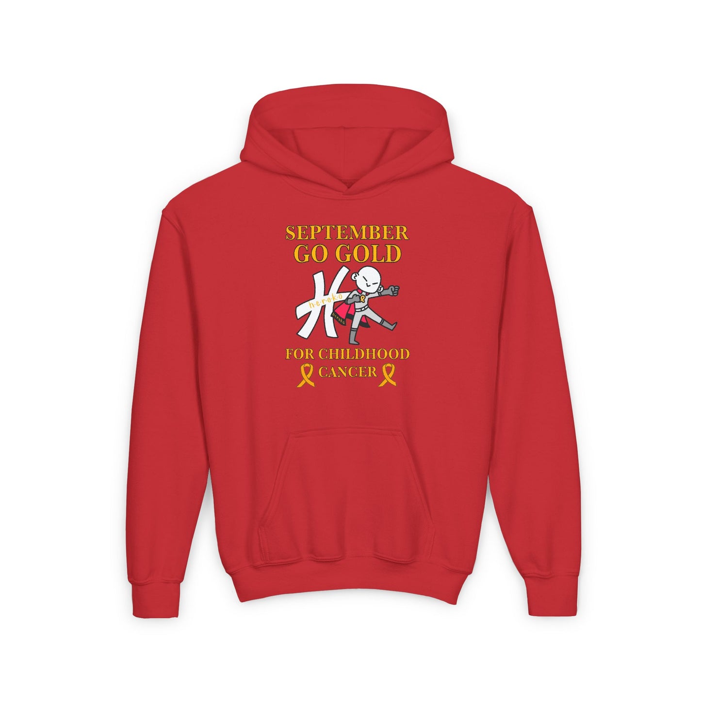 Youth GO GOLD HEROKO Hooded Sweatshirts