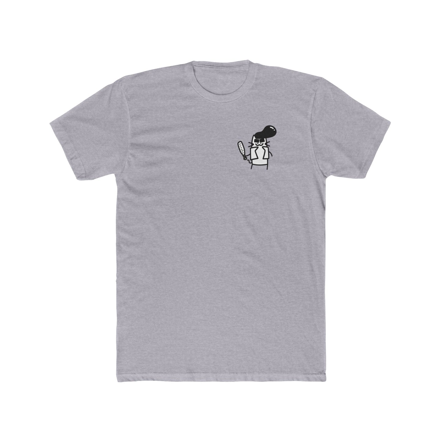 Adults DELINQUENT CAT Cotton Tee