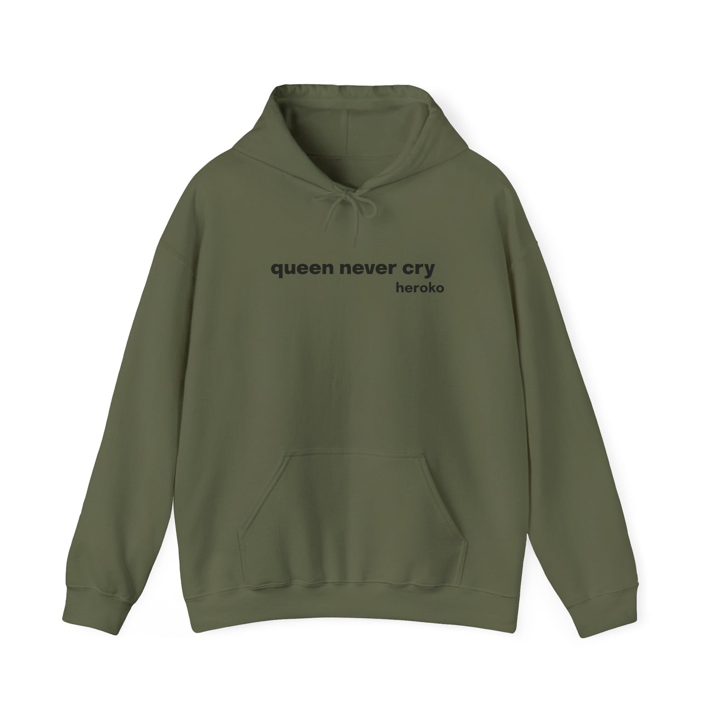 Adults QUEEN NEVER CRY MEME Hoodie