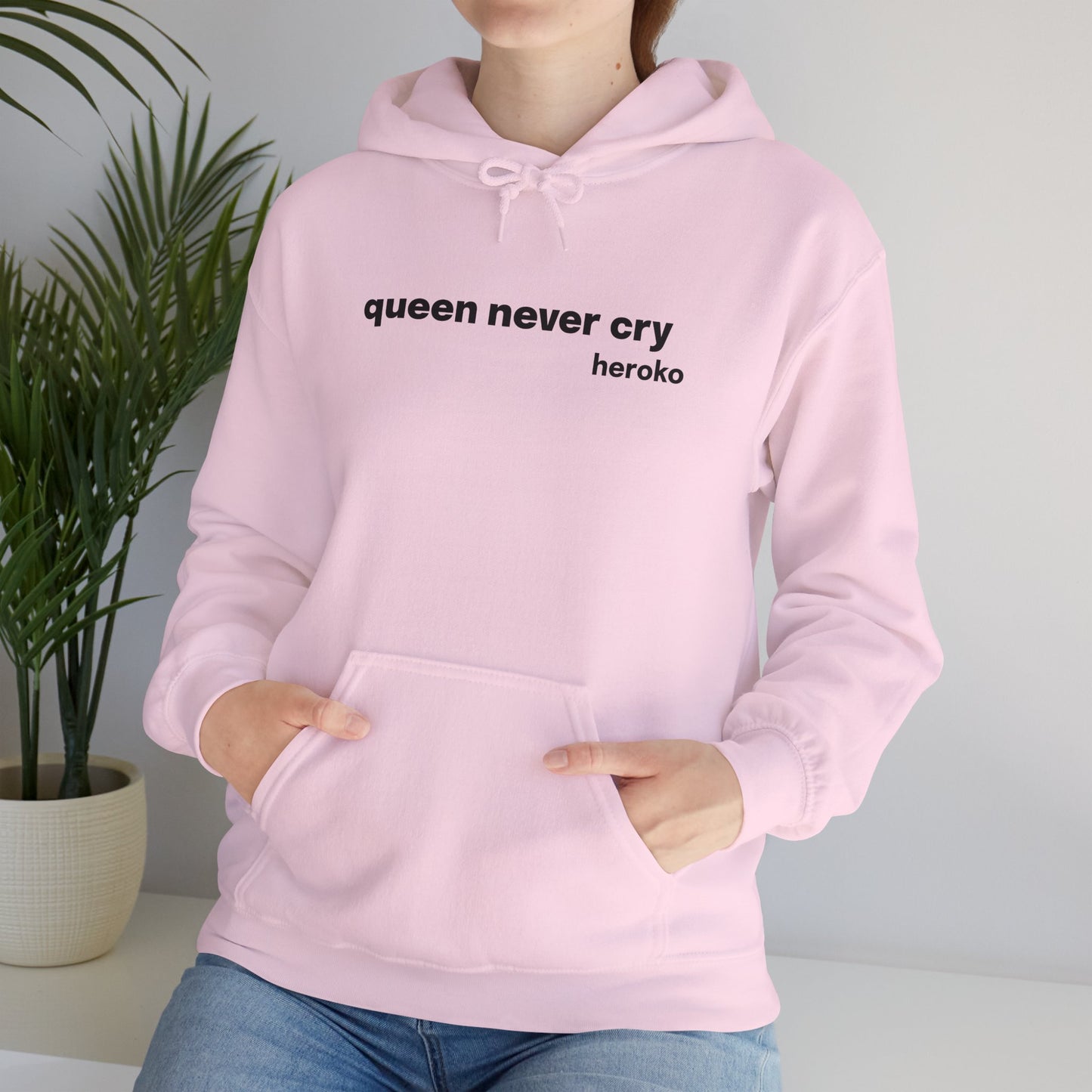 Adults QUEEN NEVER CRY MEME Hoodie