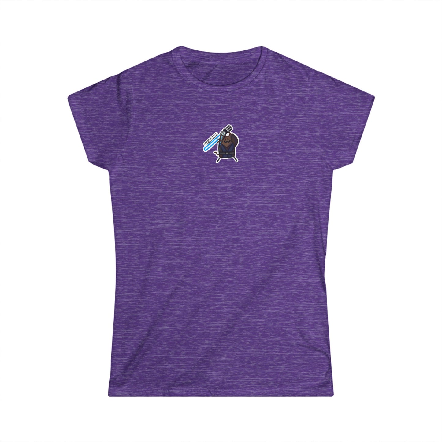Slim Fit Tee - Jedi Cat Design
