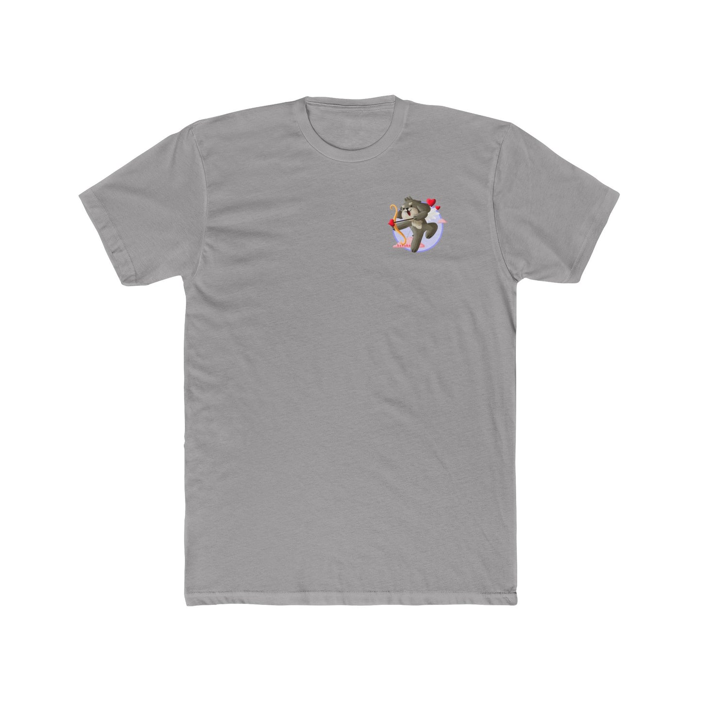 Adults Tee - Cute Dog Valentine's Day Design