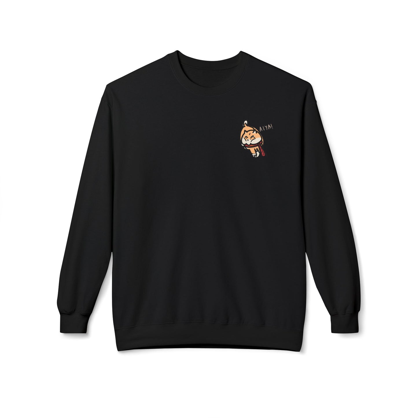 Adults AIYA DOG Fleece Crewneck Sweatshirt
