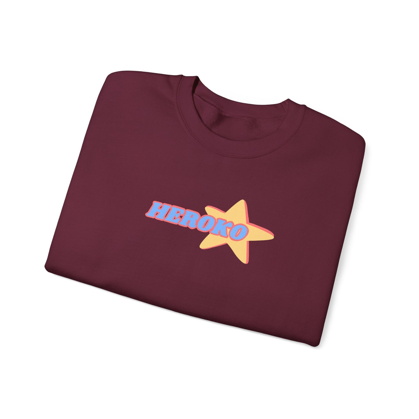 Adults HEROKO RETRO STAR Crewneck Sweatshirt