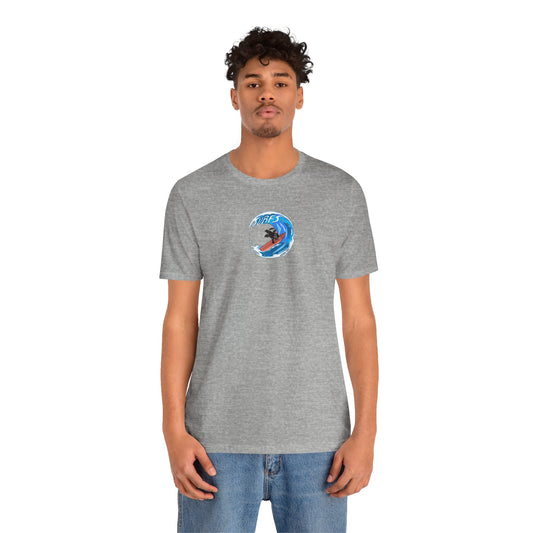 Adults CAT SURFS UP Retail Fit Cotton Tee