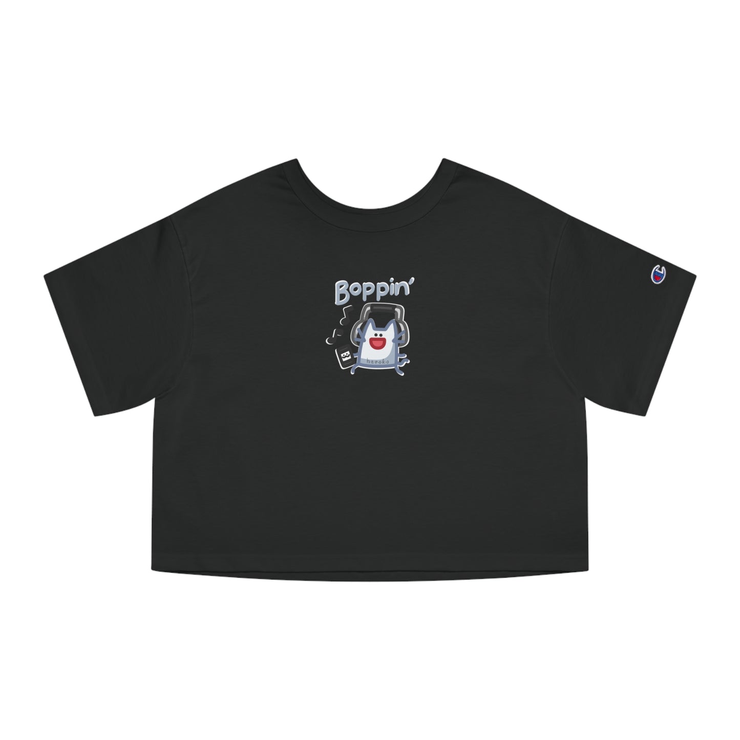 Women's Champion CATS BOPPIN' Cropped T-Shirt