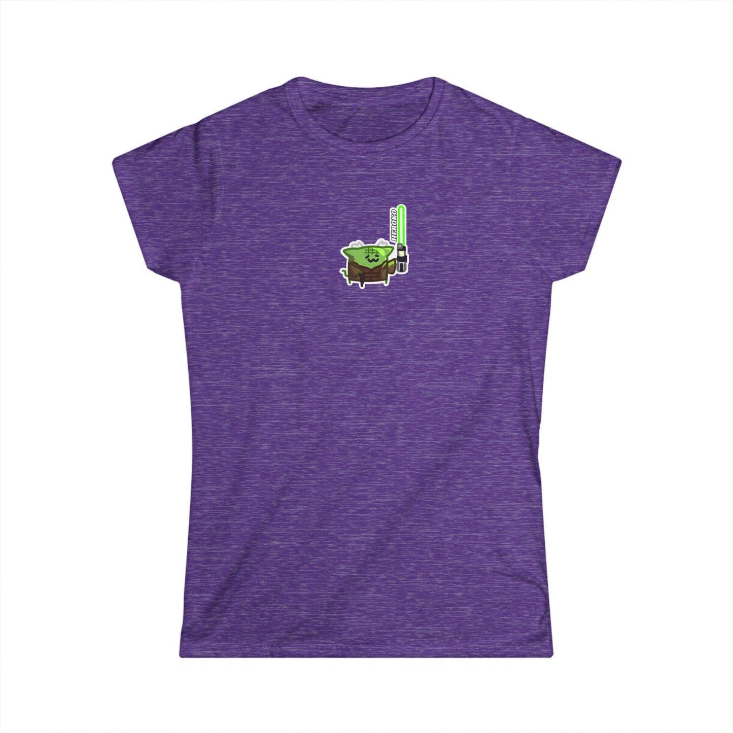 Slim Fit Tee - Jedi Master Cat Design