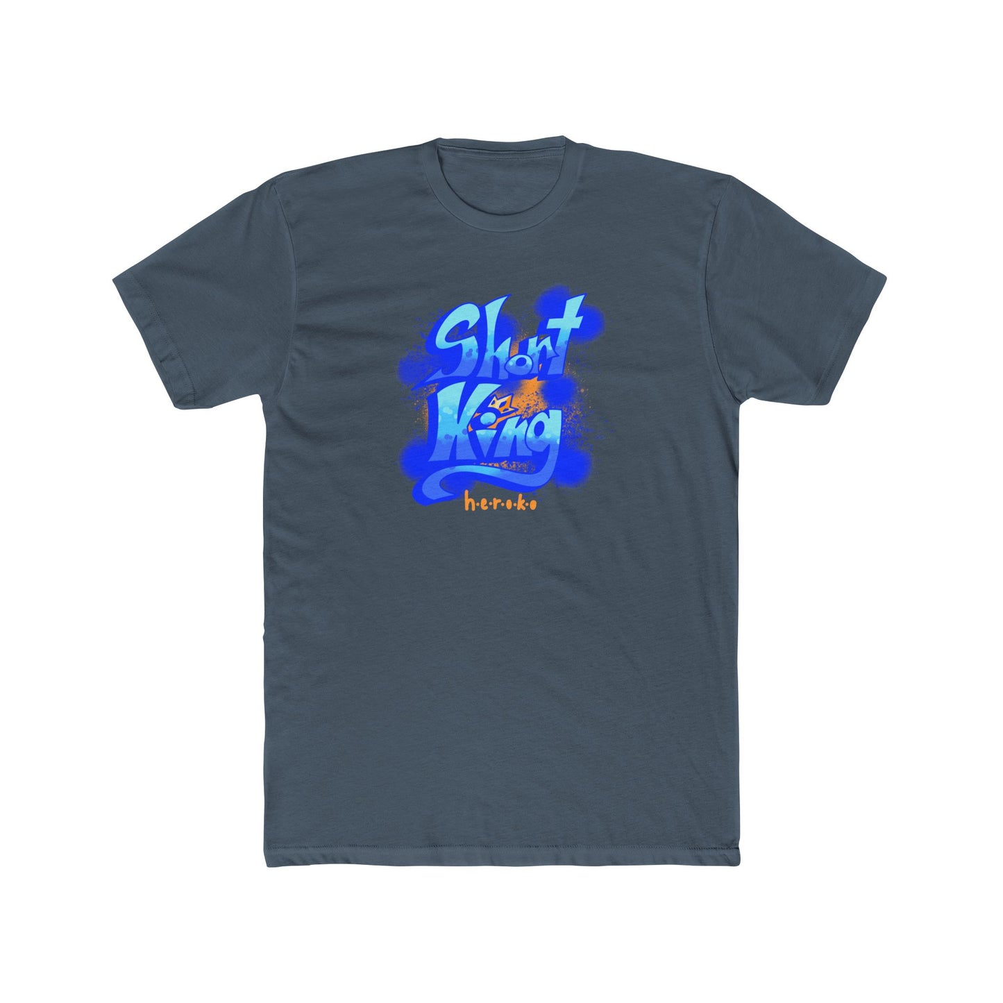 Adults Unisex Cotton Tee - SHORT KING Design