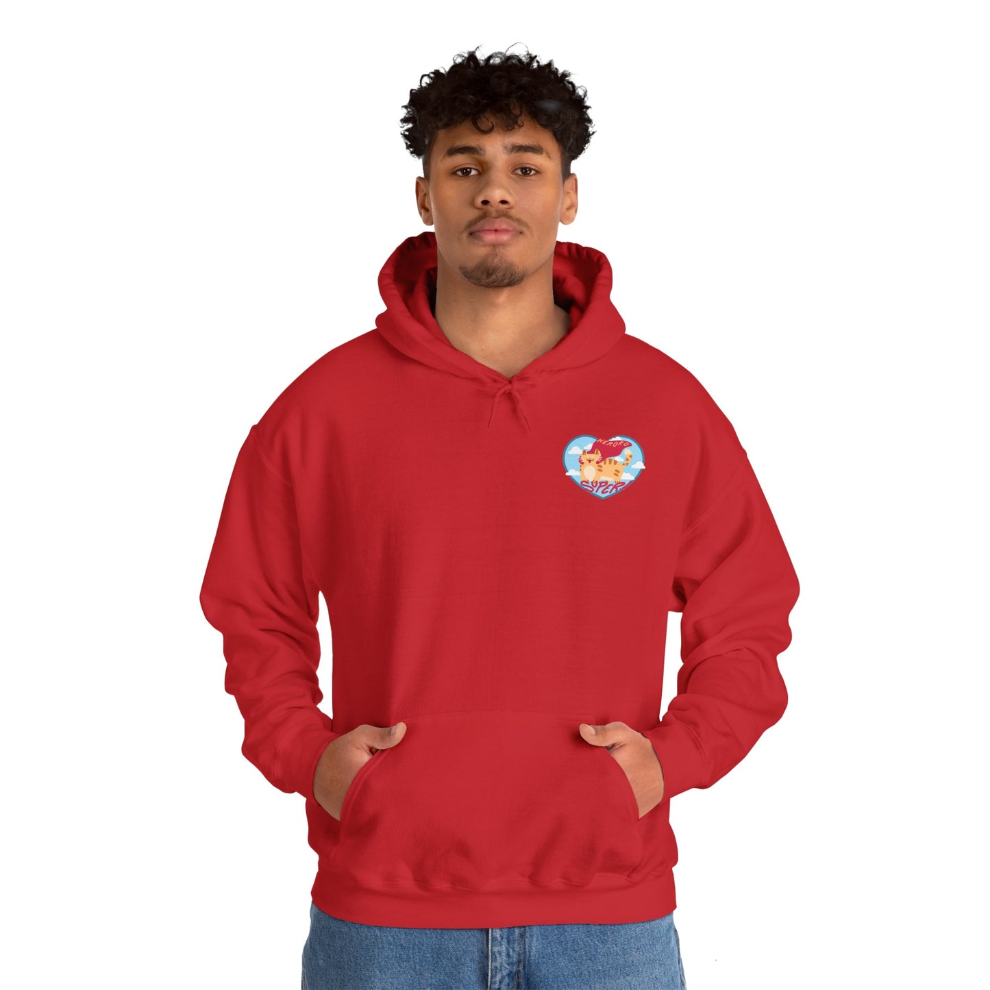 Adults SUPER CAT HEART Hoodie
