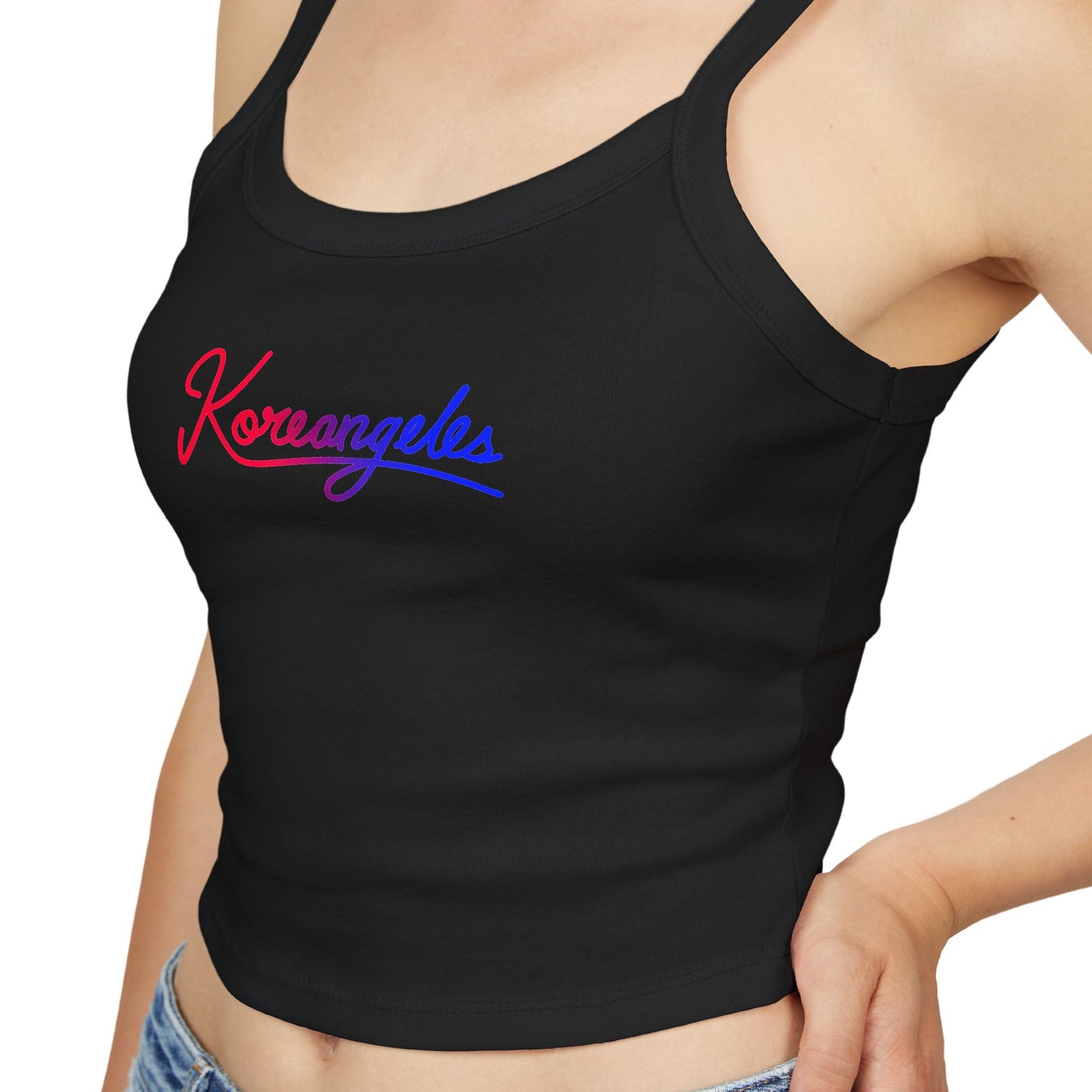 Adult Tank Top for K‑Pop x K‑Drama Fans -- Seoul × LA