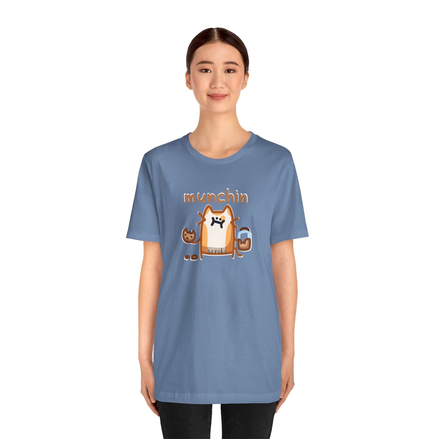 Adults BIG CAT MUNCHIN' Retail Fit Cotton Tee