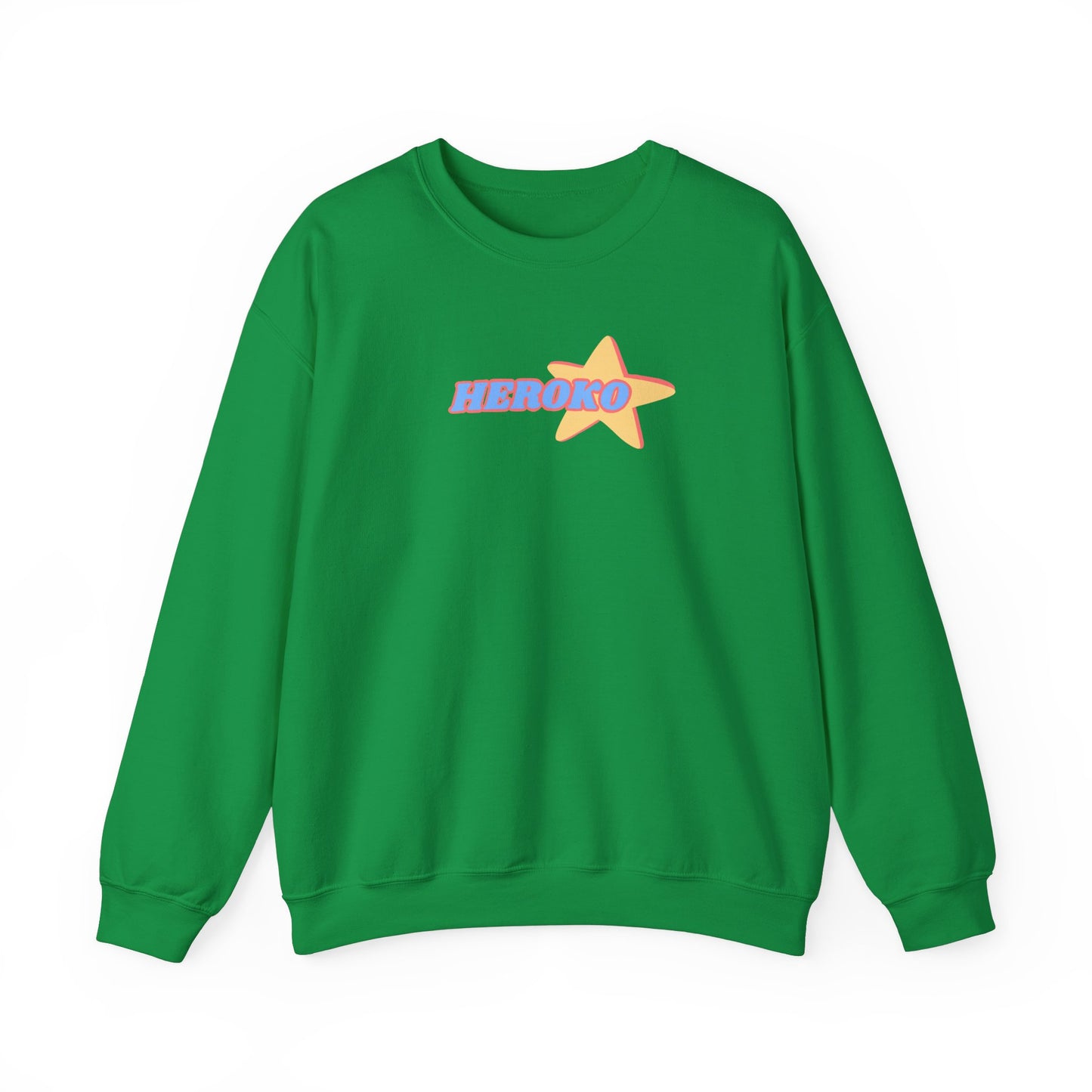 Adults HEROKO RETRO STAR Crewneck Sweatshirt