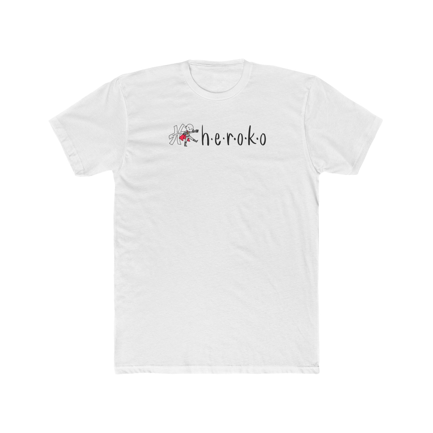 Adults HEROKO LOGO Cotton Crew Tee