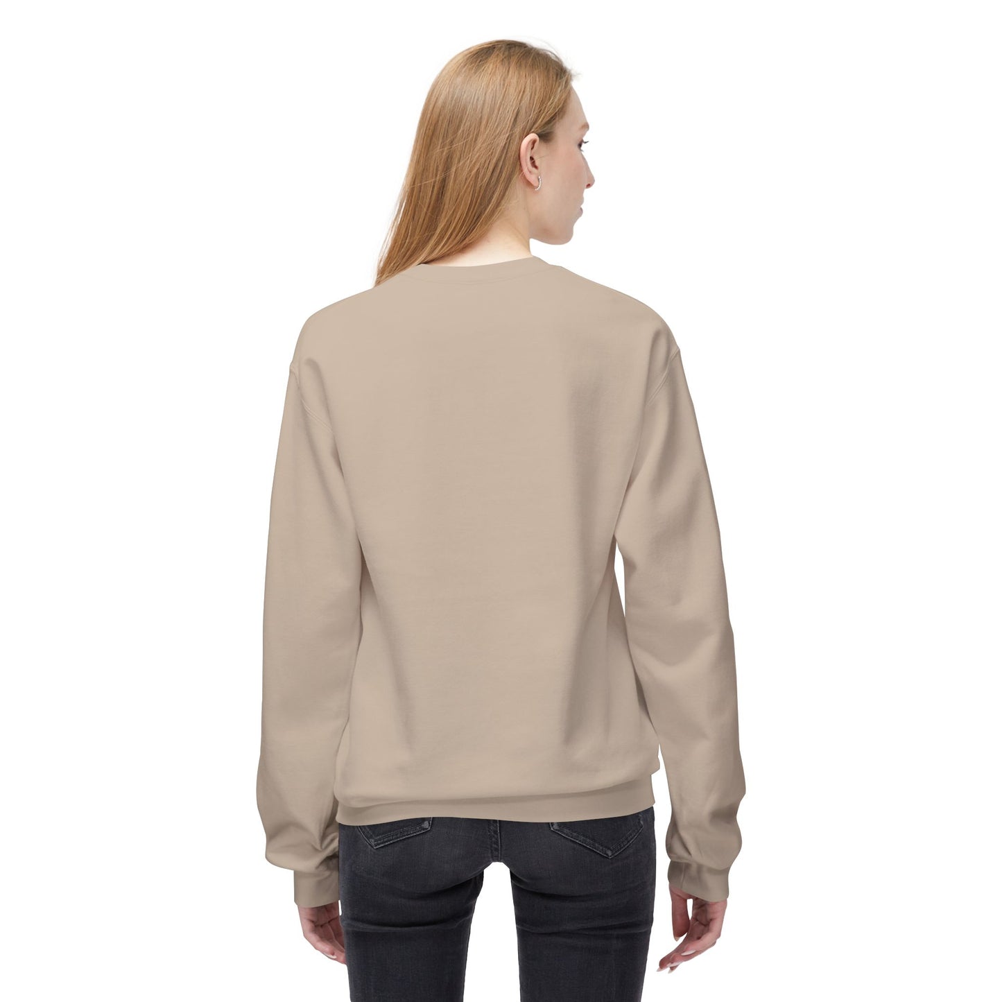Adults BLACK CAT Fleece Crewneck Sweatshirt