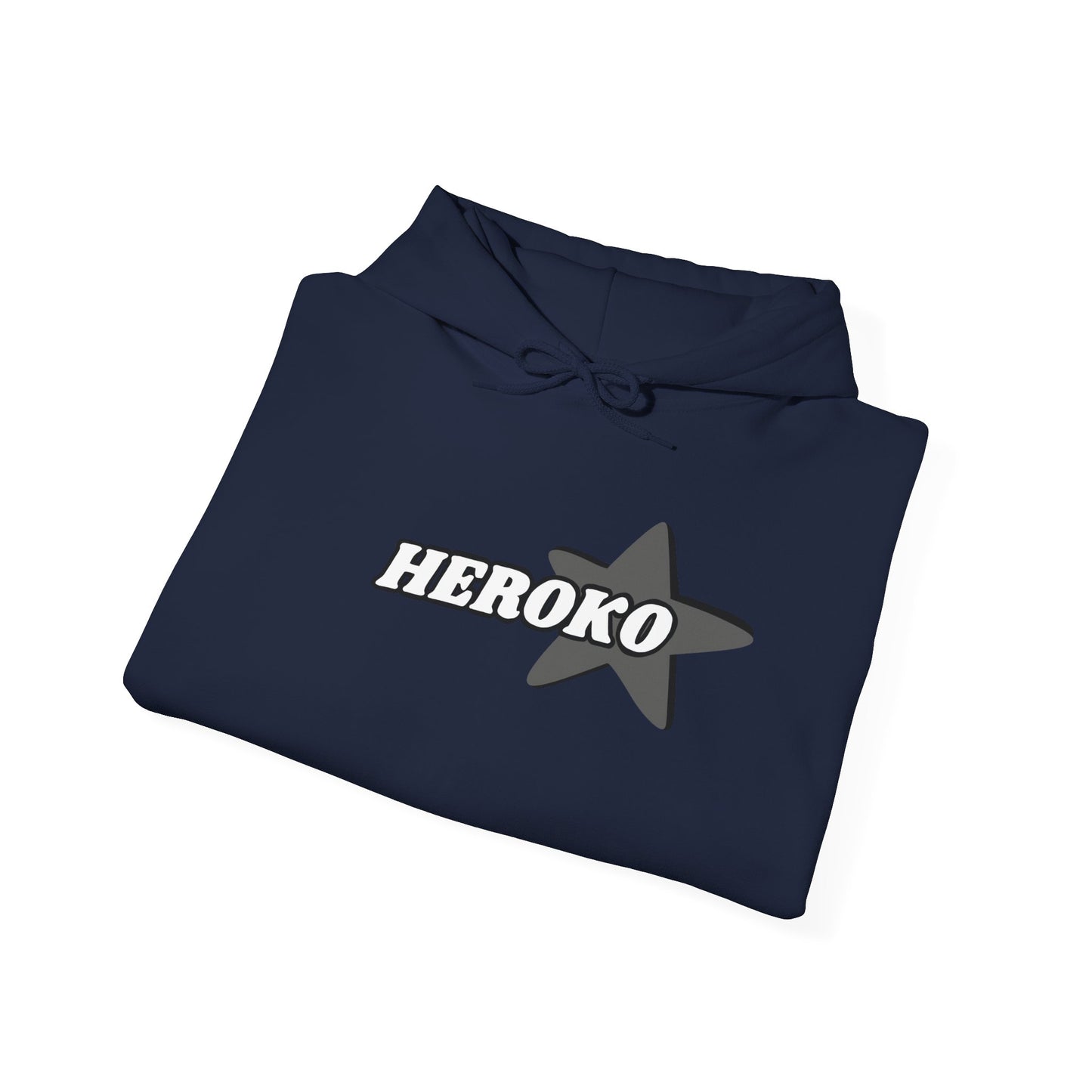 Adults HEROKO B&W STAR Hoodie