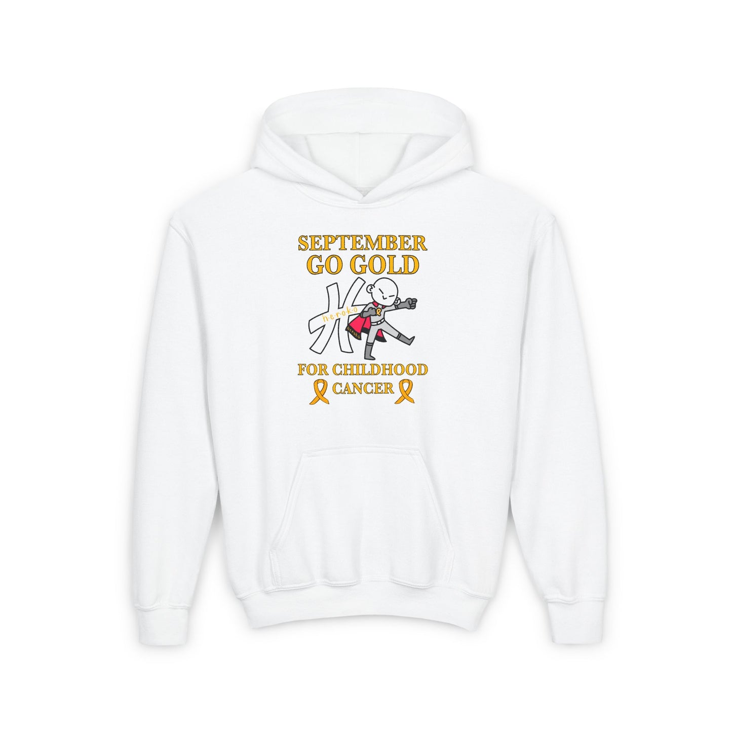 Youth GO GOLD HEROKO Hooded Sweatshirts