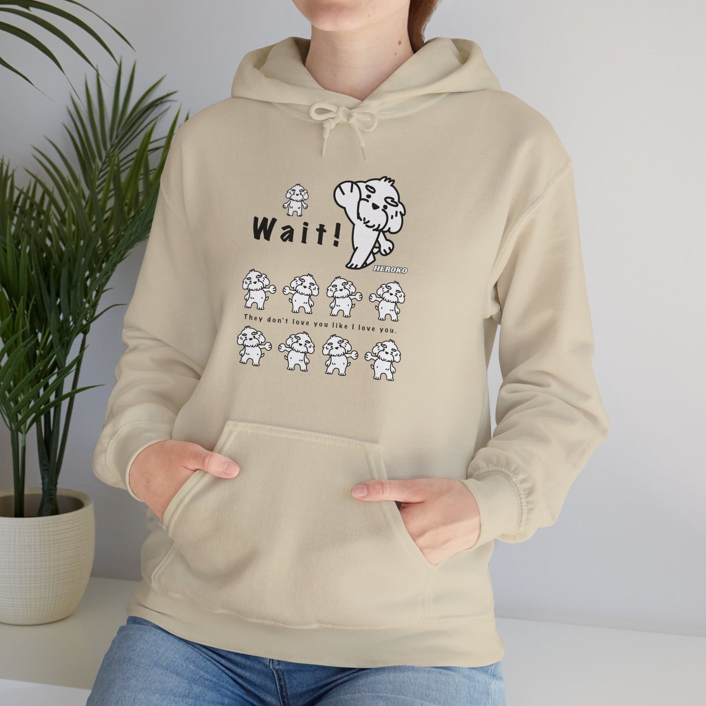 Adults WAIT! DANCING DOGS MEME Hoodie