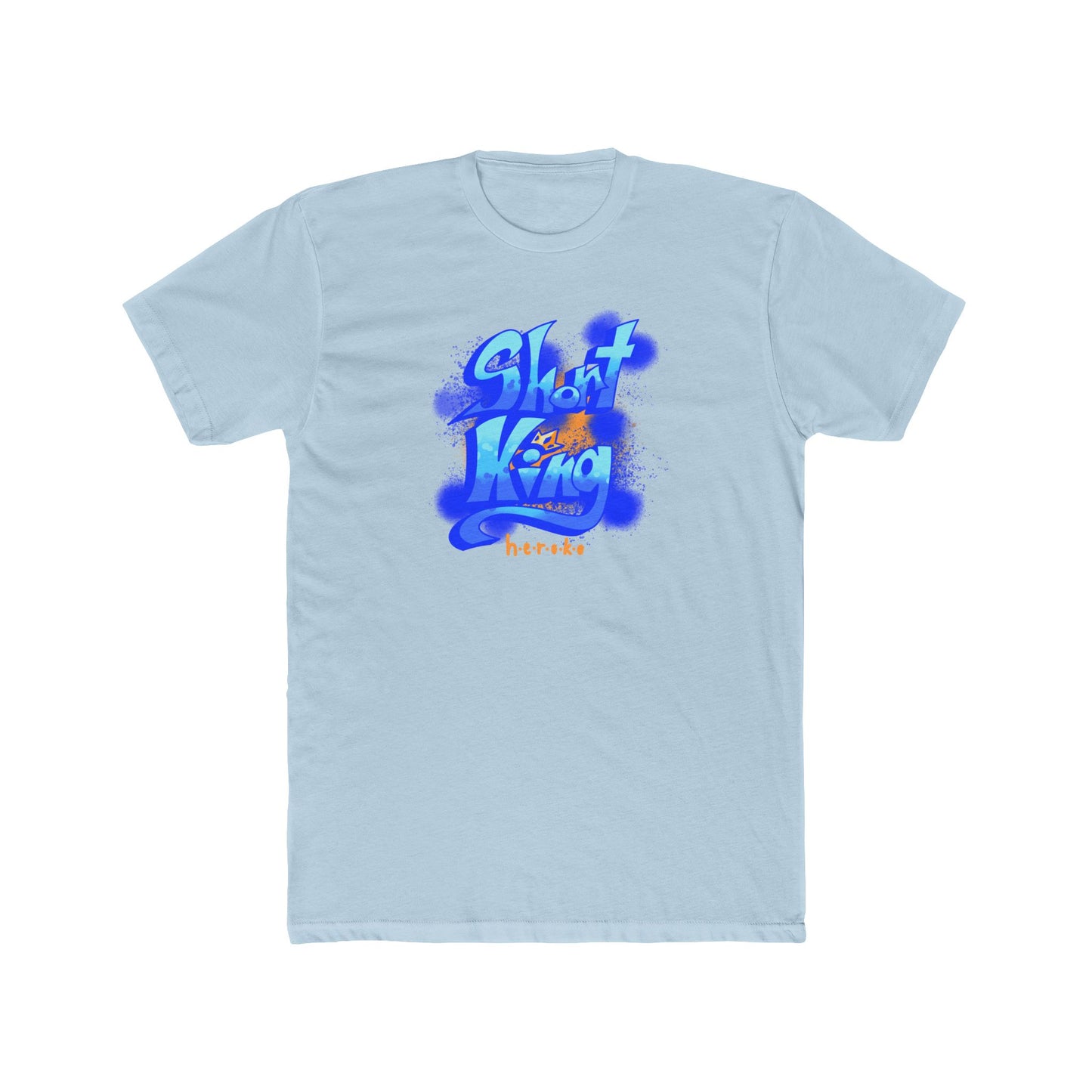 Adults Unisex Cotton Tee - SHORT KING Design