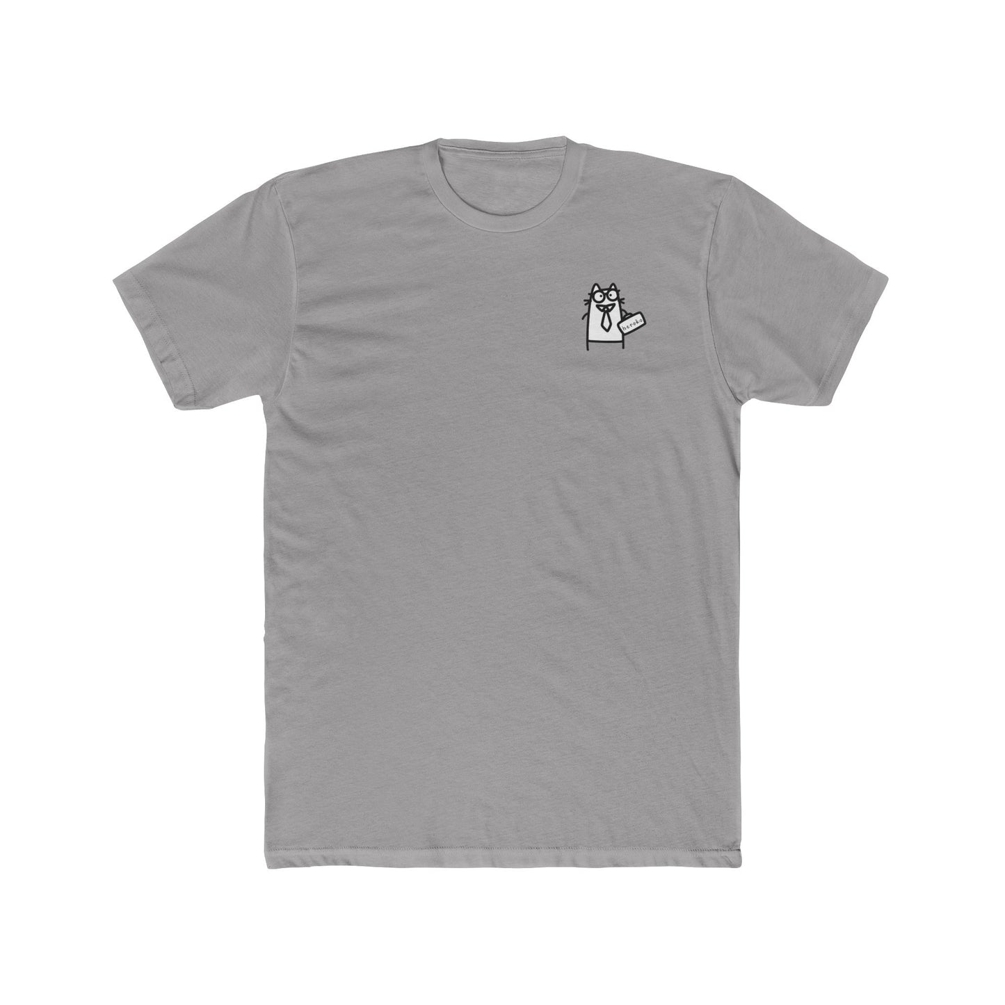 Adults CAT IN BUSINESS Classic Fit Cotton Tee
