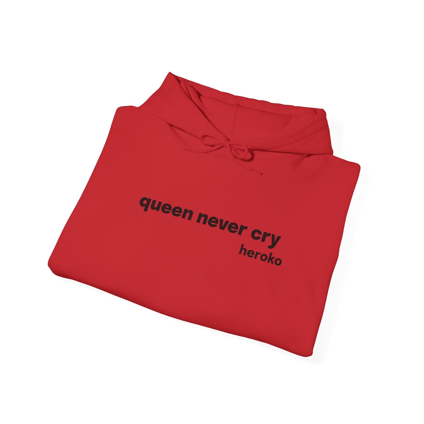 Adults QUEEN NEVER CRY MEME Hoodie