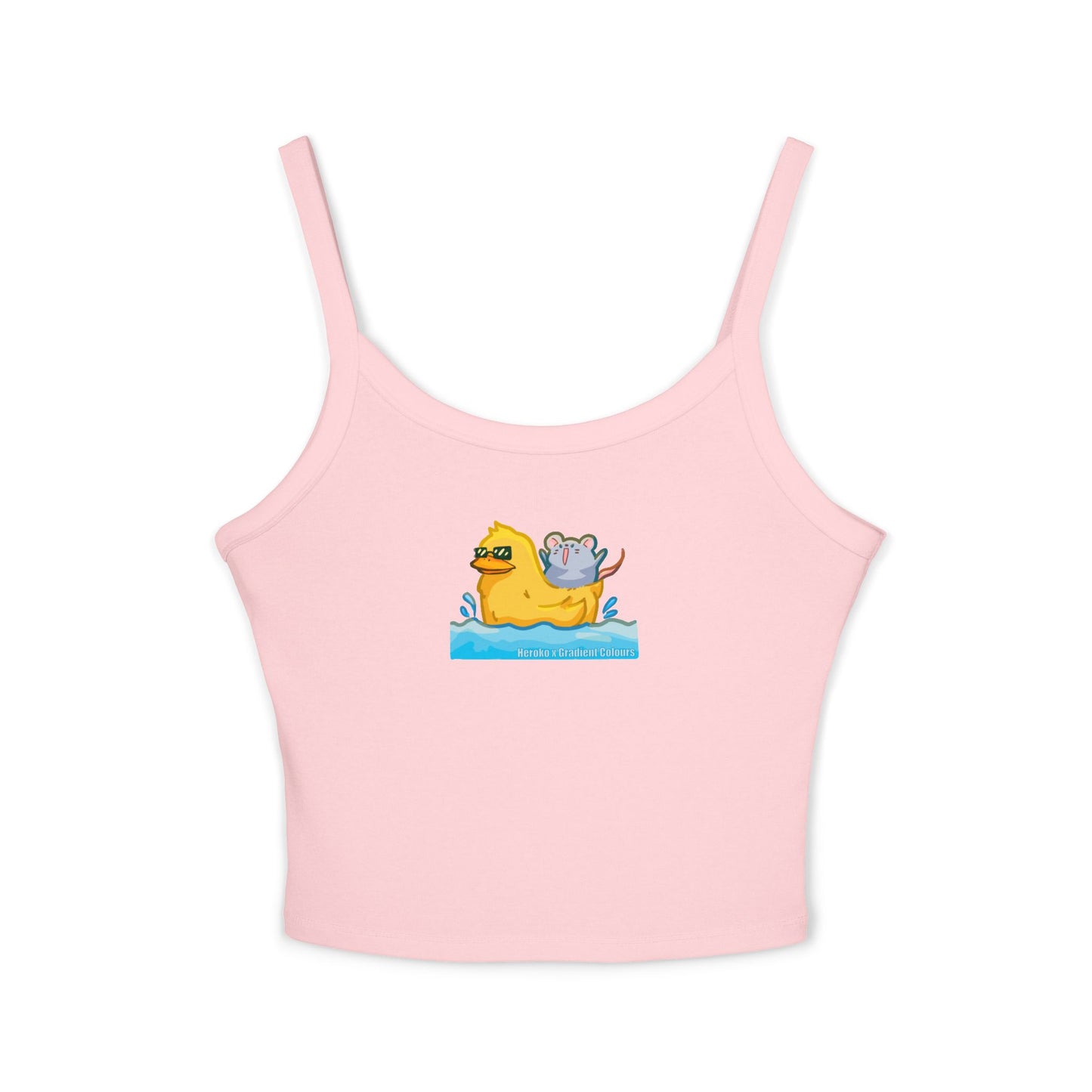 Summer Swimming Buddies Tank Top - Women's Spaghetti Strap