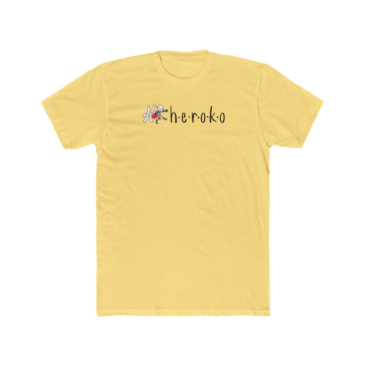 Adults HEROKO LOGO Cotton Crew Tee