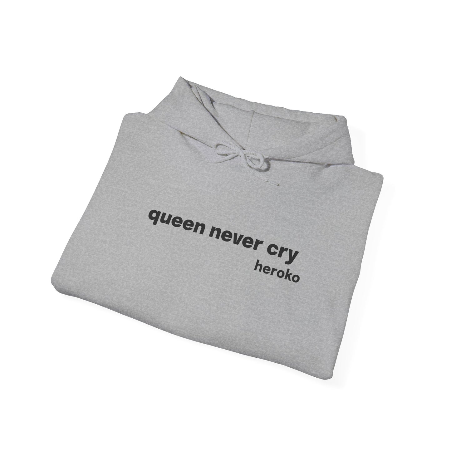 Adults QUEEN NEVER CRY MEME Hoodie