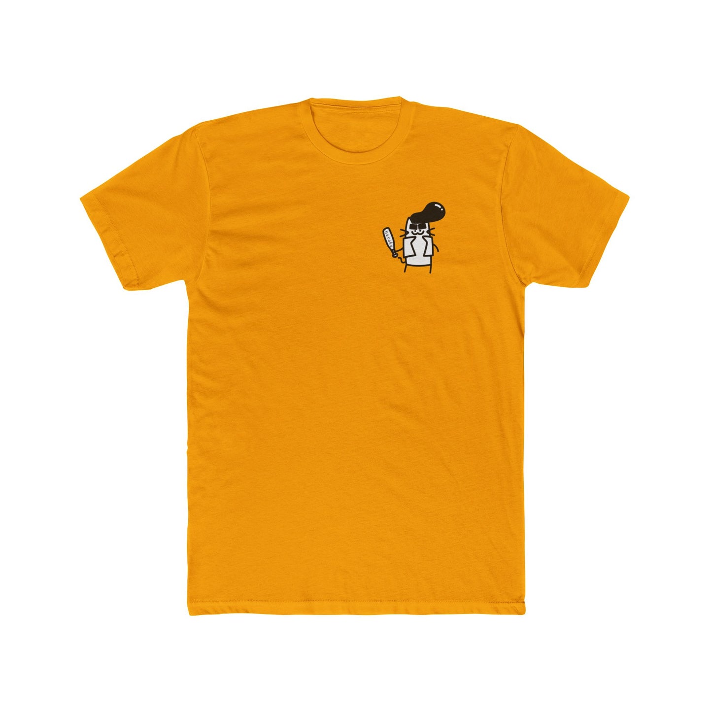 Adults DELINQUENT CAT Cotton Tee